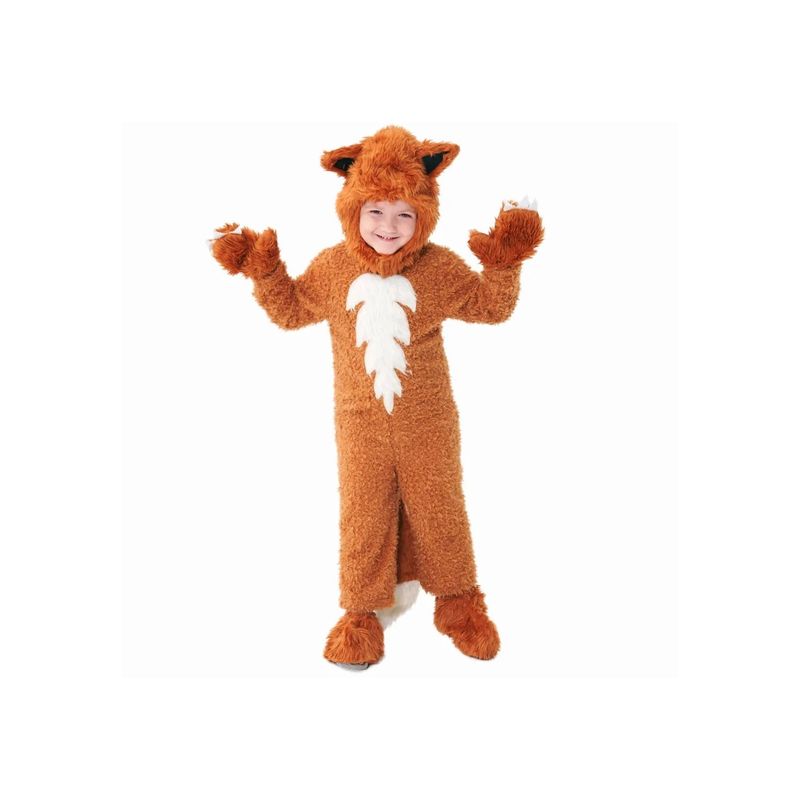 Jucarii, Copii si Bebe - Jucarii si jocuri - Jucarii de rol - Masti si costume copii - Costum de Vulpe Pentru Copii, 75 cm, Maro - Infinity.ro