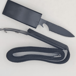 Sport si Outdoor - Camping - Cutite, bricege si accesorii - Cutite si bricege - Curea Briceag Lama Ascunsa, Negru, 136 cm - Infinity.ro