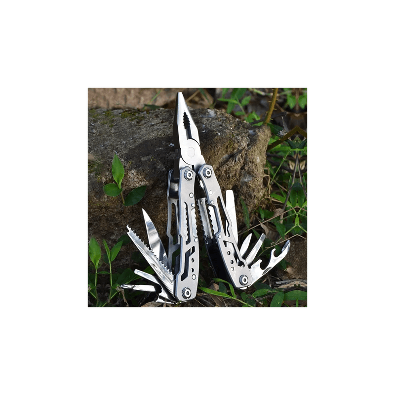 Casa si Gradina - Constructii - Scule de mana si unelte - Clesti si patenti - Cleste multifunctional pliabil, 10 functii - Infinity.ro