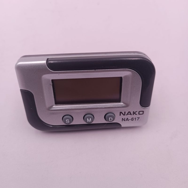 Casa si Gradina - Decoratiuni - Ceasuri - Ceas Electronic Pentru Masina, Banda Lipit, 7 cm, Negru/Gri - Infinity.ro