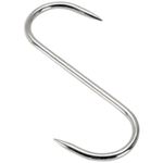 Casa si Gradina - Gradina si terasa - Gratare si accesorii - Accesorii gratare - Carlig carne, agatat porc, agatare carne porc, Inox, 19 cm - Infinity.ro