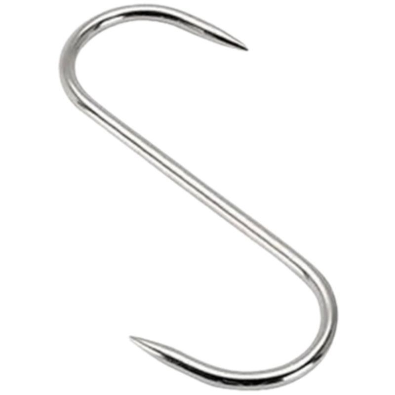 Casa si Gradina - Gradina si terasa - Gratare si accesorii - Accesorii gratare - Carlig carne, agatat porc, agatare carne porc, Inox, 19 cm - Infinity.ro