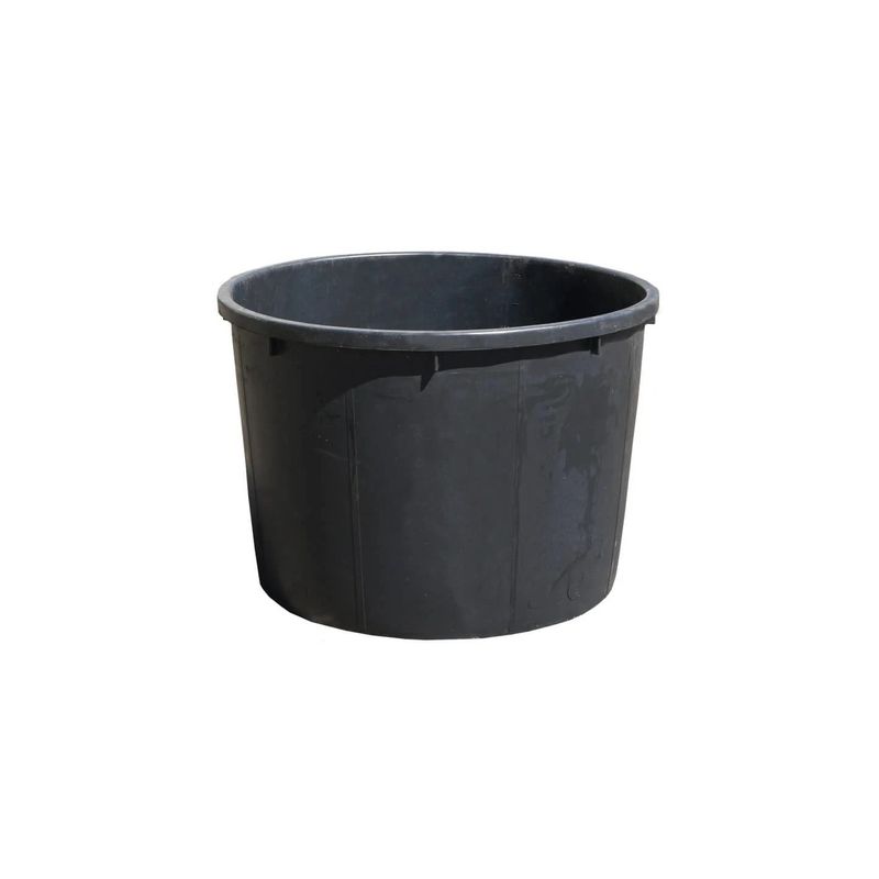 Casa si Gradina - Bucatarie si vesela - Organizare si depozitare bucatarie - Butoaie - Cada/Butoi Plastic 500L, Negru, Ø105 cm – Depozitare Apa, Gospodarie - Infinity.ro