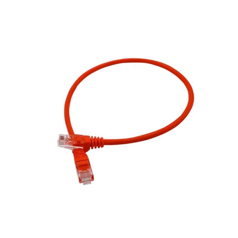 PC, gaming si accesorii - Retelistica - Cabluri si accesorii - Cablu CAT, Slim UTP, 6A 4PR/28AWG Pure Cooper, Patchcord, 4 inch, 10 cm - Infinity.ro