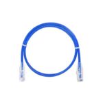 PC, gaming si accesorii - Retelistica - Cabluri si accesorii - Cablu CAT 6A Slim UTP, 4PR/28AWG Pure Cooper, Patchcord, 1 feet, 30 cm - Infinity.ro