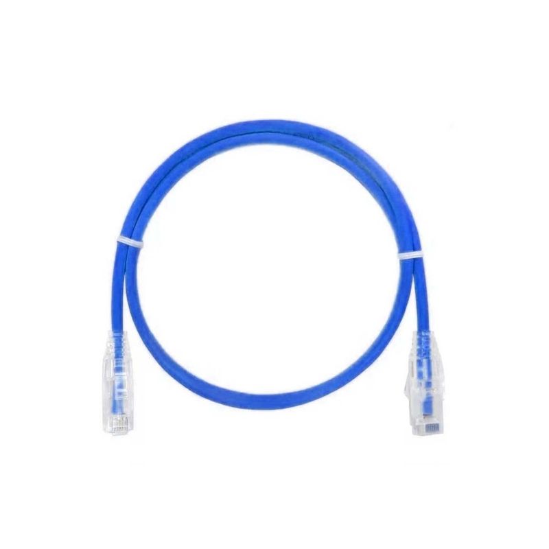 PC, gaming si accesorii - Retelistica - Cabluri si accesorii - Cablu CAT 6A Slim UTP, 4PR/28AWG Pure Cooper, Patchcord, 1 feet, 30 cm - Infinity.ro