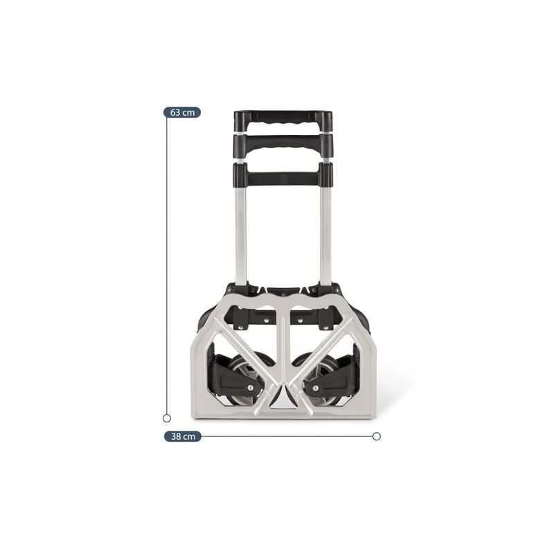 Casa si Gradina - Constructii - Depozitare, transport si protectie - Echipamente pentru transport si ridicat - Carut Pliabil de Transport cu Maner Reglabil si Roti Duble - Infinity.ro