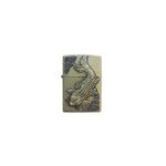 Market - Tutun si tigari - Articole si accesorii tutun - Bricheta Tip Zippo, 3D Relief, Metalica, Peste si Lichid Zippo 125 ml P1 - Infinity.ro