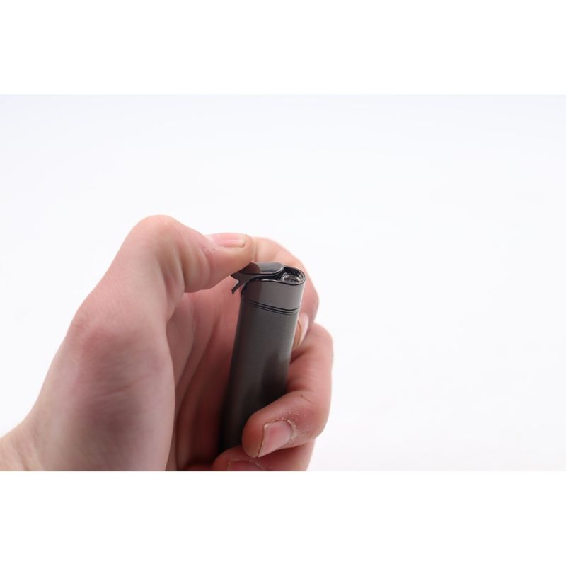 Market - Tutun si tigari - Articole si accesorii tutun - Bricheta Subtire, Metalica, Antivant, Neagra - Infinity.ro