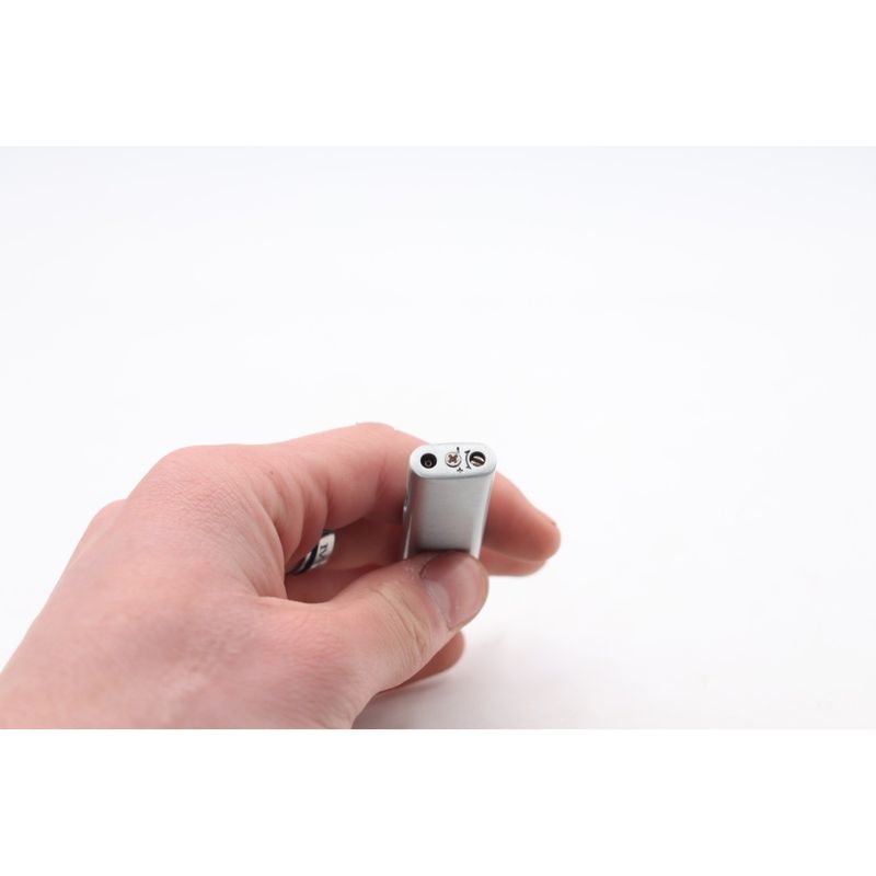 Market - Tutun si tigari - Articole si accesorii tutun - Bricheta Subtire, Metalica, Antivant, Gri - Infinity.ro