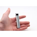 Market - Tutun si tigari - Articole si accesorii tutun - Bricheta Subtire, Metalica, Antivant, Gri - Infinity.ro