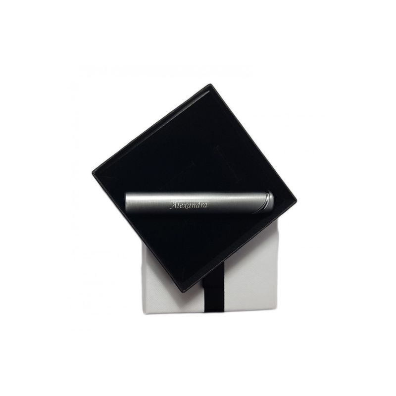 Market - Tutun si tigari - Articole si accesorii tutun - Bricheta Personalizata Metalica, Rotunda, Gravata cu Textul Tau - Infinity.ro