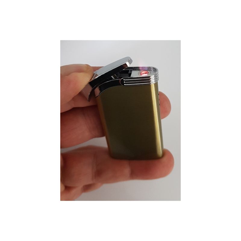Market - Tutun si tigari - Articole si accesorii tutun - Bricheta Personalizata Aurie, Antivant, Gravata cu Textul Tau, E5 - Infinity.ro