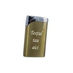 Market - Tutun si tigari - Articole si accesorii tutun - Bricheta Personalizata Aurie, Antivant, Gravata cu Textul Tau, E5 - Infinity.ro