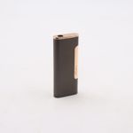 Market - Tutun si tigari - Articole si accesorii tutun - Bricheta neagra cu buton auriu, antivant, reincarcabila - Infinity.ro