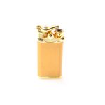 Market - Tutun si tigari - Articole si accesorii tutun - Bricheta Model Lampa Lui Aladin, Doua Flacari, Antivant, Reincarcabila, 8 cm - Infinity.ro