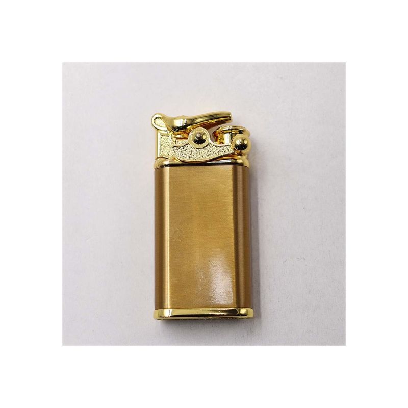 Market - Tutun si tigari - Articole si accesorii tutun - Bricheta Model Lampa Lui Aladin, Doua Flacari, Antivant, Reincarcabila, 8 cm - Infinity.ro