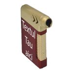 Market - Tutun si tigari - Articole si accesorii tutun - Bricheta Metalica cu Gaz, Antivant, Model Tr2, Reincarcabila, Rosie, Cutie, Personalizata - Infinity.ro
