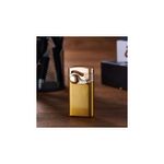 Market - Tutun si tigari - Articole si accesorii tutun - Bricheta metalica cu gaz, antivant, model flip, reincarcabila, negru, cutie - Infinity.ro