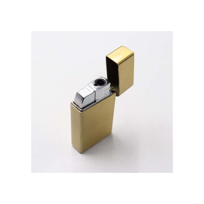 Market - Tutun si tigari - Articole si accesorii tutun - Bricheta cu Gaz, Forma Zippo, Antivant, Reincarcabila, Metalica, 6 cm - Infinity.ro