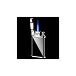 Market - Tutun si tigari - Articole si accesorii tutun - Bricheta Metalica Cu Gaz, Cu Capac, Antivant, Reincarcabila, 6,5 Cm - Infinity.ro