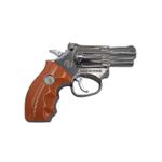 Market - Tutun si tigari - Articole si accesorii tutun - Bricheta Antivant, Lanterna Pistol Metal, 13 cm, Imitatie Lemn - Infinity.ro