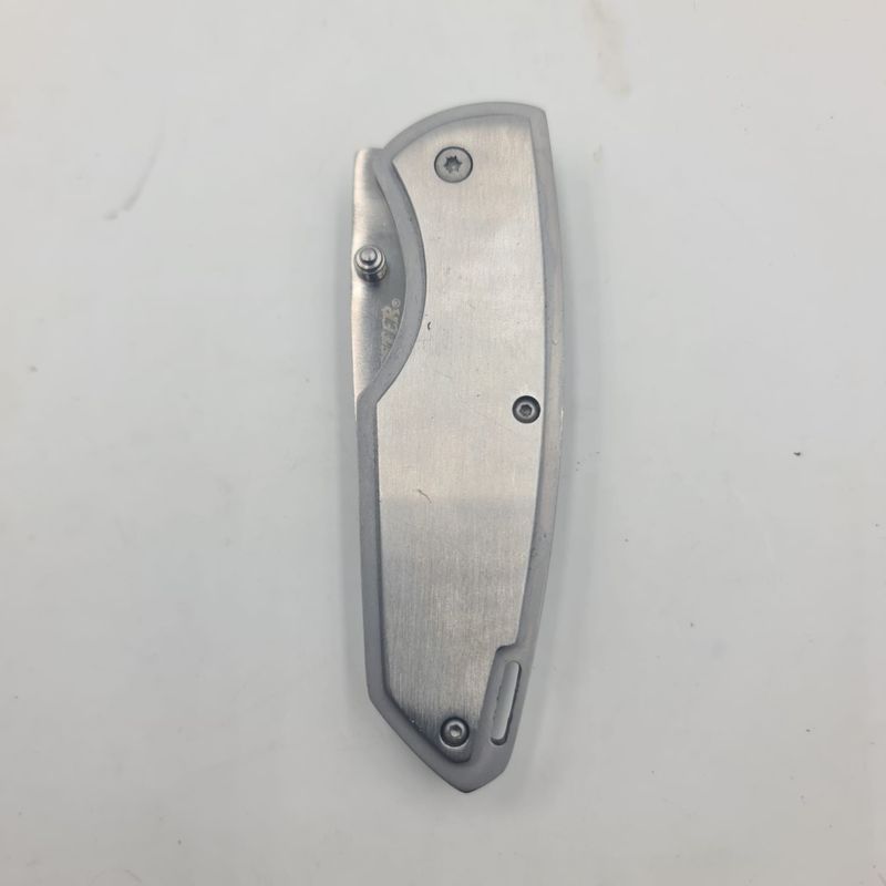 Sport si Outdoor - Camping - Cutite, bricege si accesorii - Cutite si bricege - Briceag, Lama Zintata, Prindere Curea, Inox, Argintiu, 18 cm - Infinity.ro