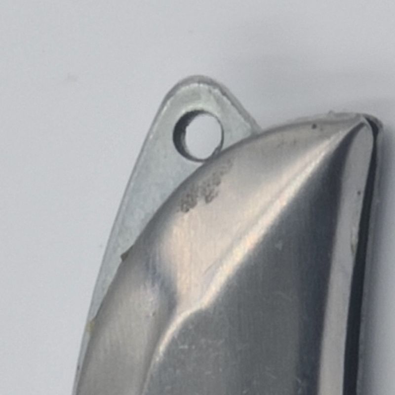 Sport si Outdoor - Camping - Cutite, bricege si accesorii - Cutite si bricege - Briceag simplu, model deosebit, M2, gri, 15 cm, gaura prindere - Infinity.ro