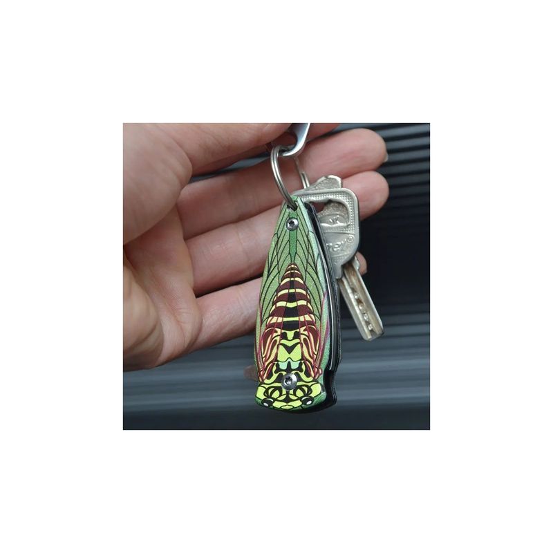 Sport si Outdoor - Camping - Cutite, bricege si accesorii - Cutite si bricege - Briceag Pliabil, Model Gandac, 104x28x10mm - Infinity.ro