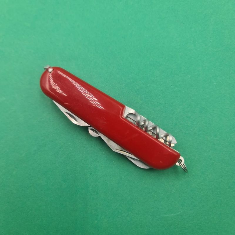 Sport si Outdoor - Camping - Cutite, bricege si accesorii - Cutite si bricege - Briceag Multifunctional Swiss, Agatatoare, 9 cm, Rosu - Infinity.ro