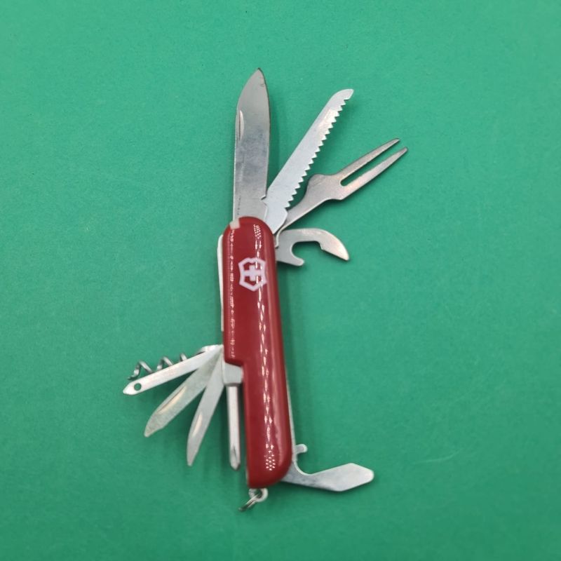 Sport si Outdoor - Camping - Cutite, bricege si accesorii - Cutite si bricege - Briceag Multifunctional Swiss, Agatatoare, 9 cm, Rosu - Infinity.ro