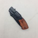 Sport si Outdoor - Camping - Cutite, bricege si accesorii - Cutite si bricege - Briceag Pistol, Deschidere Manuala, Sistem Prindere Curea, Negru, 20 cm - Infinity.ro