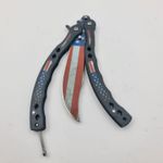 Sport si Outdoor - Camping - Cutite, bricege si accesorii - Cutite si bricege - Briceag Fluture cu Tais, Curbat, Model USA, 24 cm - Infinity.ro