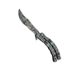 Sport si Outdoor - Camping - Cutite, bricege si accesorii - Cutite si bricege - Briceag Fluture Model Toamna cu Tais, Curbat, 24 cm - Infinity.ro