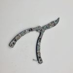 Sport si Outdoor - Camping - Cutite, bricege si accesorii - Cutite si bricege - Briceag Fluture Model Toamna cu Tais, Curbat, 24 cm - Infinity.ro