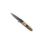 Sport si Outdoor - Camping - Cutite, bricege si accesorii - Cutite si bricege - Briceag Deschidere Manuala din Otel, Sistem Prindere Curea, Model Urs, 20 cm - Infinity.ro