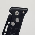 Sport si Outdoor - Camping - Cutite, bricege si accesorii - Cutite si bricege - Briceag deschidere a lamei pe buton, lama otel, negru, scorpion, 16 cm - Infinity.ro