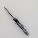 Sport si Outdoor - Camping - Cutite, bricege si accesorii - Cutite si bricege - Briceag deschidere a lamei pe buton, lama otel, negru, scorpion, 16 cm - Infinity.ro