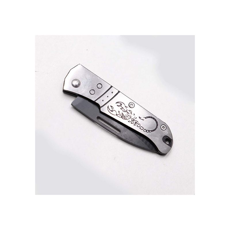 Sport si Outdoor - Camping - Cutite, bricege si accesorii - Cutite si bricege - Briceag cu Deschidere Manuala, Model W92 Scorpion, Agatatoare, 15 cm - Infinity.ro