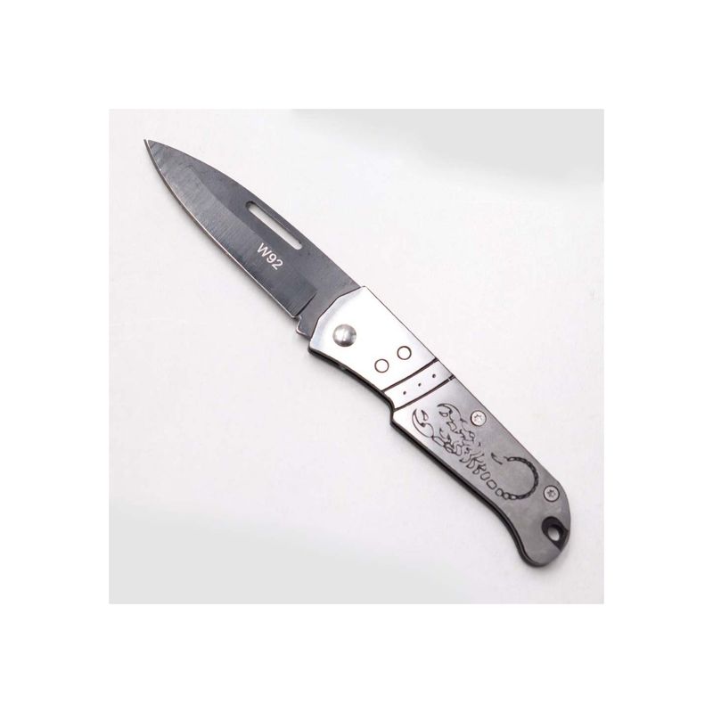 Sport si Outdoor - Camping - Cutite, bricege si accesorii - Cutite si bricege - Briceag cu Deschidere Manuala, Model W92 Scorpion, Agatatoare, 15 cm - Infinity.ro