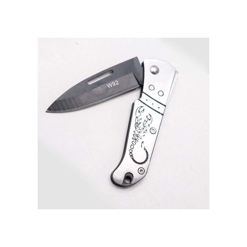 Sport si Outdoor - Camping - Cutite, bricege si accesorii - Cutite si bricege - Briceag cu Deschidere Manuala, Model W92 Scorpion, Agatatoare, 15 cm - Infinity.ro