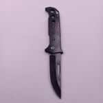 Sport si Outdoor - Camping - Cutite, bricege si accesorii - Cutite si bricege - Briceag cu Deschidere Manuala, Model 3 stele, Agatatoare, 16 cm, Negru - Infinity.ro