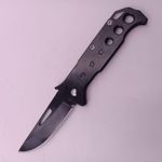 Sport si Outdoor - Camping - Cutite, bricege si accesorii - Cutite si bricege - Briceag cu Deschidere Manuala, Model 3 stele, Agatatoare, 16 cm, Negru - Infinity.ro