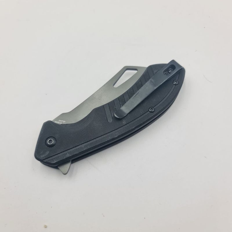 Sport si Outdoor - Camping - Cutite, bricege si accesorii - Cutite si bricege - Briceag cu Deschidere Manuala, Sistem Prindere Curea, 20 cm, Negru, Smith - Infinity.ro