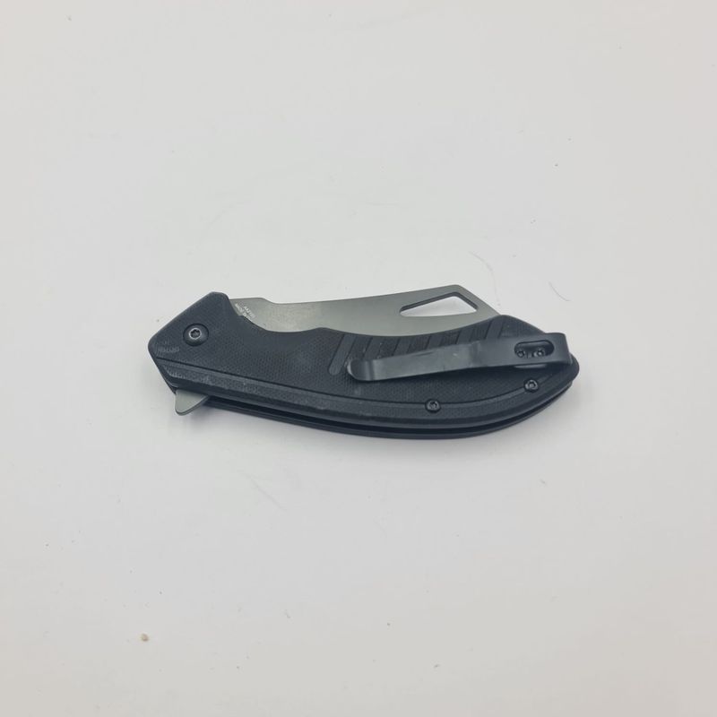 Sport si Outdoor - Camping - Cutite, bricege si accesorii - Cutite si bricege - Briceag cu Deschidere Manuala, Sistem Prindere Curea, 20 cm, Negru, Smith - Infinity.ro