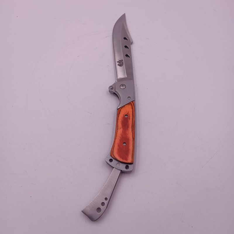 Sport si Outdoor - Camping - Cutite, bricege si accesorii - Cutite si bricege - Briceag cu Deschidere Manuala, Teaca Lama, Otel, Husa, 28 cm - Infinity.ro