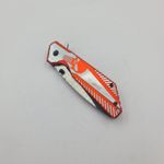 Sport si Outdoor - Camping - Cutite, bricege si accesorii - Cutite si bricege - Briceag cu Deschidere Manuala, Sistem Prindere Curea, 20 cm, Rosu - Infinity.ro