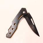 Sport si Outdoor - Camping - Cutite, bricege si accesorii - Cutite si bricege - Briceag cu 3 Gauri din Otel Inoxidabil, Deschidere Manuala, 15 cm, galben - Infinity.ro