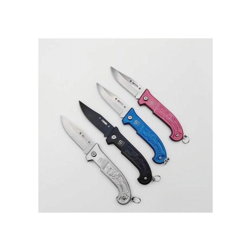 Sport si Outdoor - Camping - Cutite, bricege si accesorii - Cutite si bricege - Briceag de buzunar, model scorpion, albastru, 16 cm - Infinity.ro