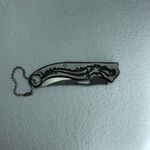 Sport si Outdoor - Camping - Cutite, bricege si accesorii - Cutite si bricege - Briceag cu Breloc, Model Dragon, Dalimag, 15 cm - Infinity.ro